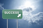 success_road_sign